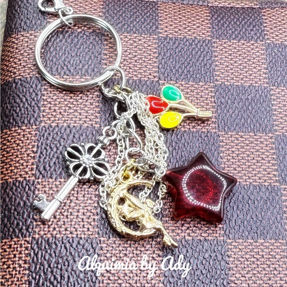 Alquimia Silver and Multicolor Key Holder - Picture 1 of 2